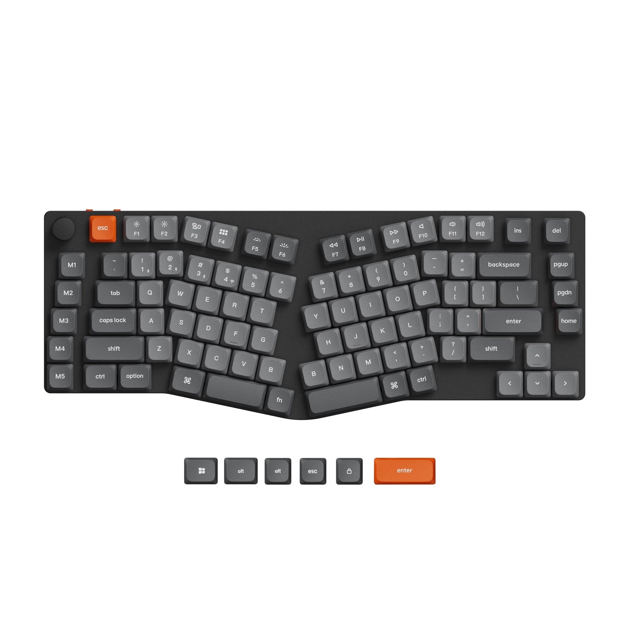 Keychron K15 Max (Alice Layout) QMK Wireless Custom Mechanical...