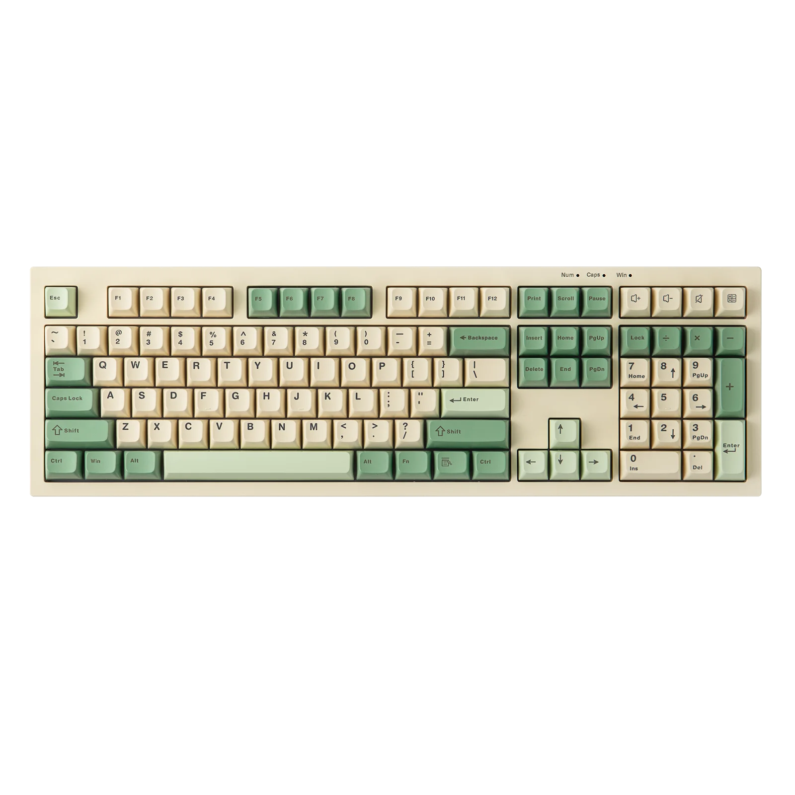 AULA S102 Wired Only Full Size Layout Silent Membrane Gaming Keyboard with Number Pad & Creamy Silicone Structure