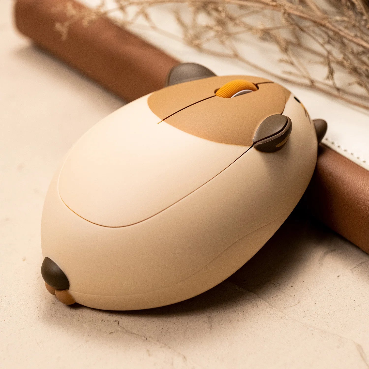 Akko Cat Theme Mouse 2.4g/Bluetooth Wireless Ergonomic 3200 DPI Kawaii Mice Kid  Cute Gifts For Gaming Office PC Laptop
