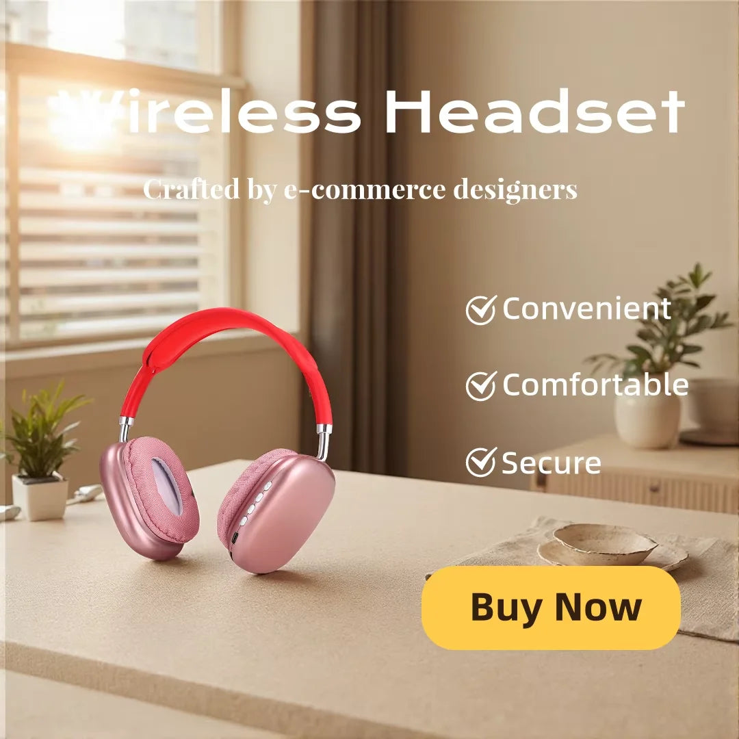 Wireless Head-mounted Sports Headphones HIFI-level Lossless Sound Quality High-quality Audio Headphones New Wireless Earplugs
